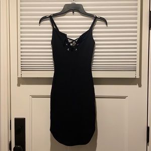 Flattering Black Cocktail Dress